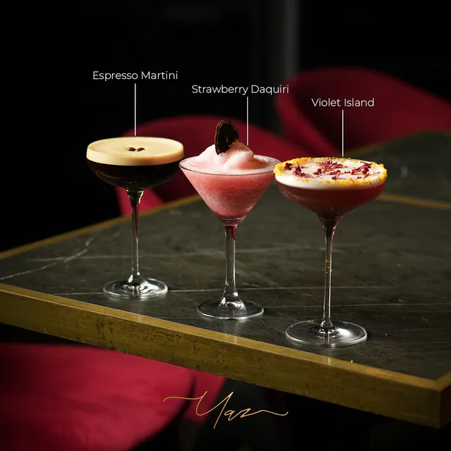 Cocktails at Yaz